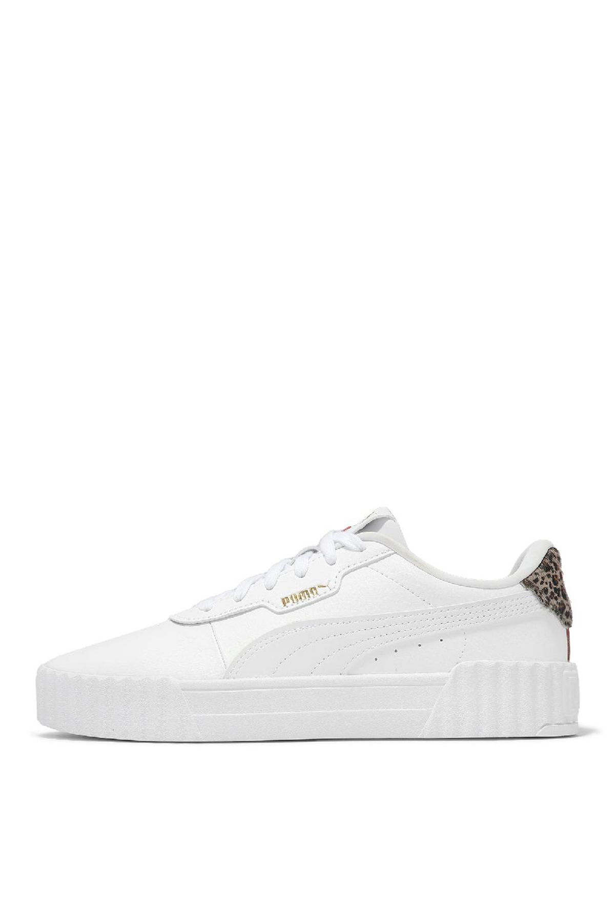 Puma Carina 3.0 Animal Flair Kadın Spor Ayakkabı Beyaz Puma Carina 3.0 Animal Flair Kadın Spor Ayakkabı Beyaz