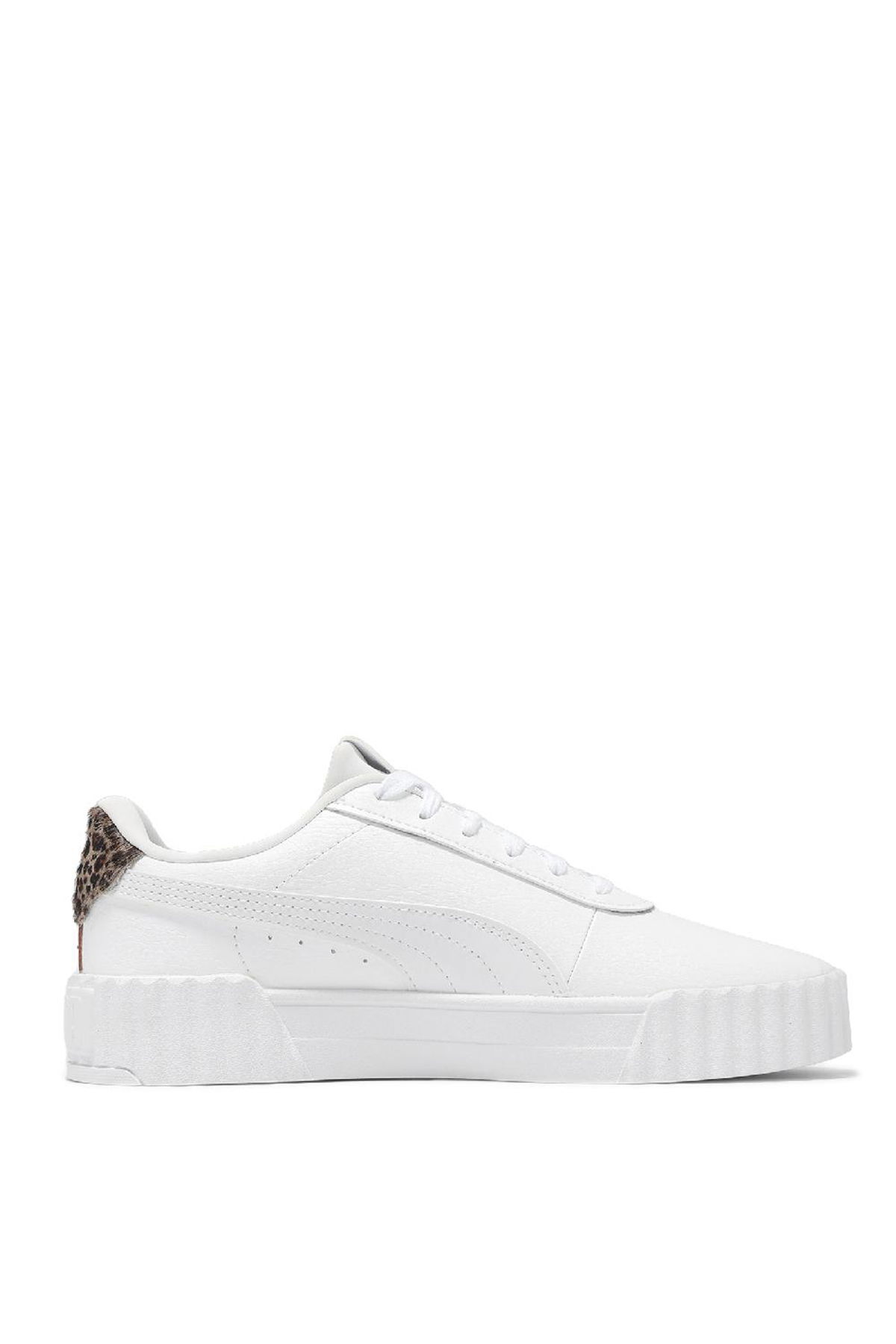Puma Carina 3.0 Animal Flair Kadın Spor Ayakkabı Beyaz Puma Carina 3.0 Animal Flair Kadın Spor Ayakkabı Beyaz
