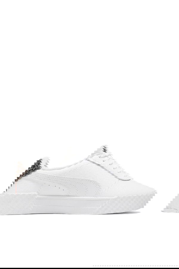 Puma Carina 3.0 Animal Flair Kadın Spor Ayakkabı Beyaz