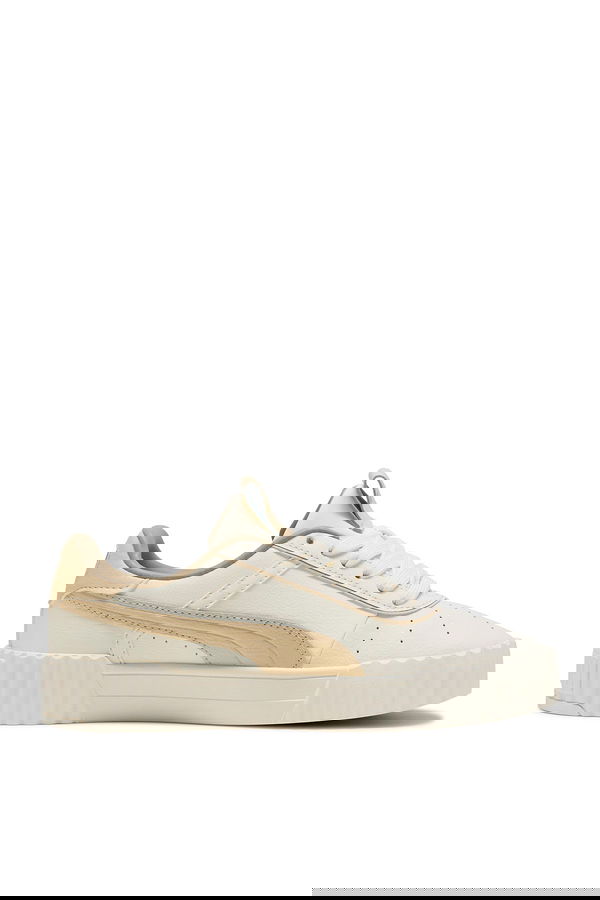 Puma Carina 3.0 Luxe Kadın Spor Ayakkabı BEJ