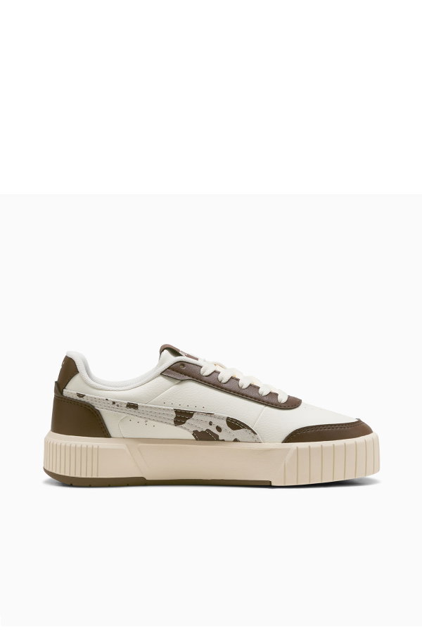 Puma Carina Mia WILD Kadın Spor Ayakkabı BEJ