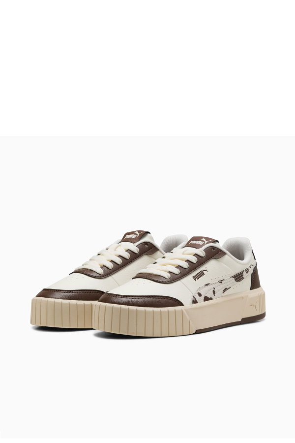 Puma Carina Mia WILD Kadın Spor Ayakkabı BEJ