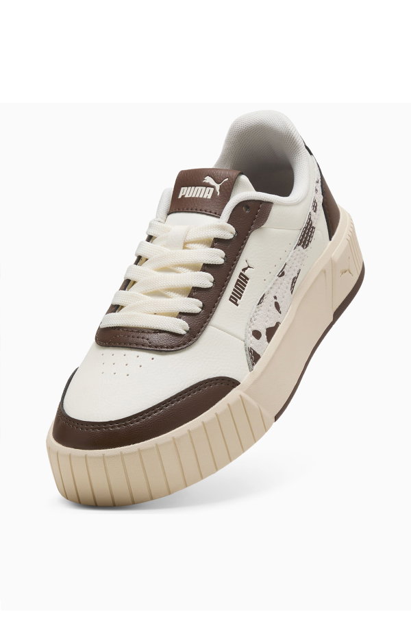 Puma Carina Mia WILD Kadın Spor Ayakkabı BEJ
