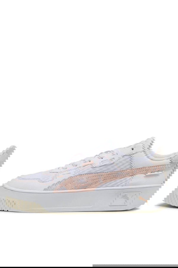 Puma Carina Street Lux Crafted Kadın Spor Ayakkabı Beyaz