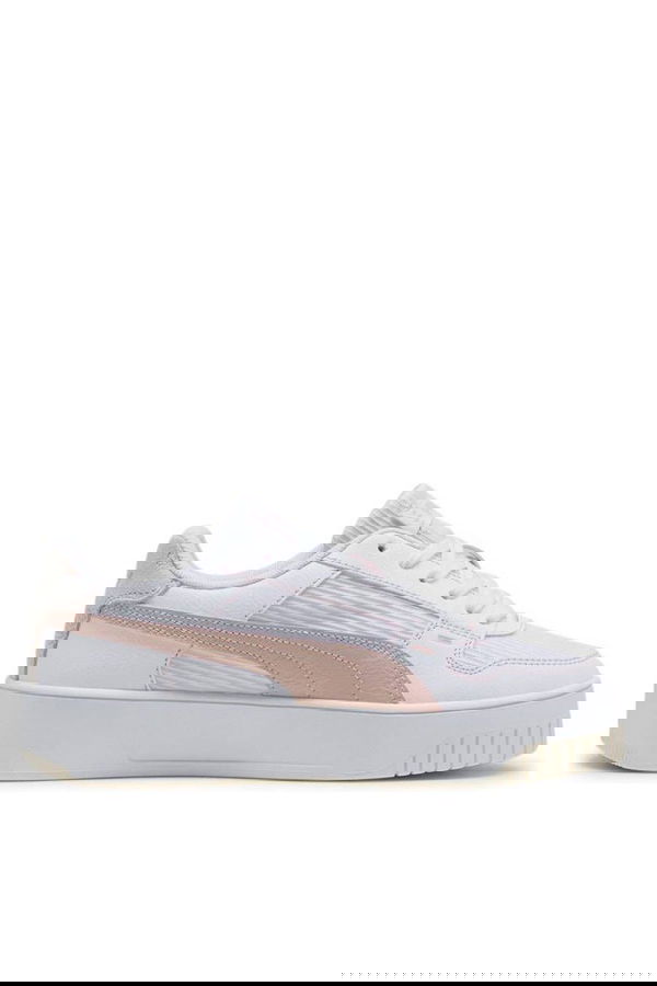 Puma Carina Street Lux Crafted Kadın Spor Ayakkabı Beyaz