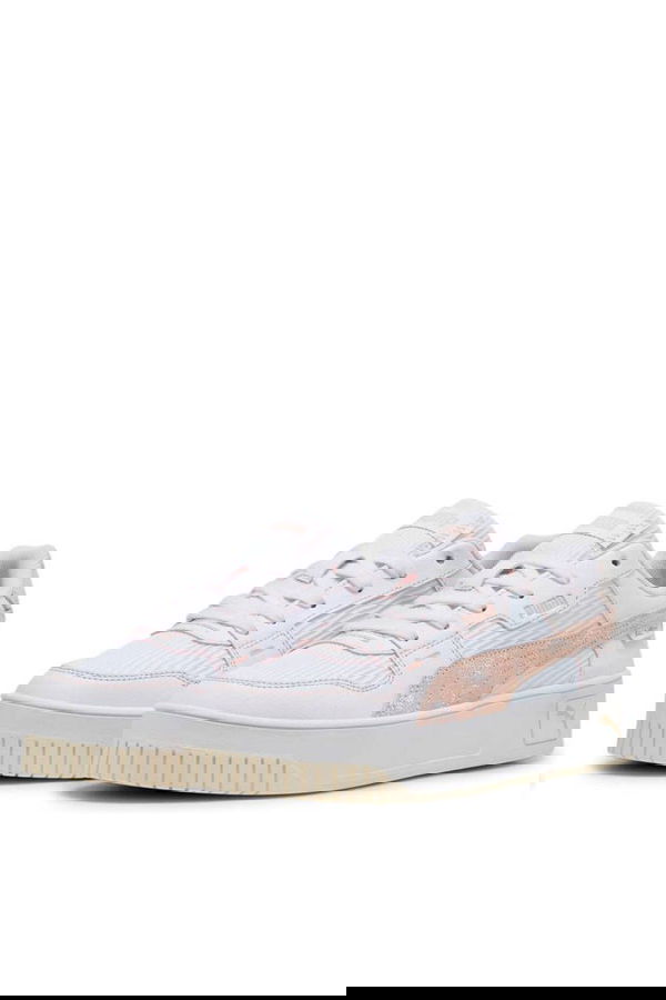 Puma Carina Street Lux Crafted Kadın Spor Ayakkabı Beyaz