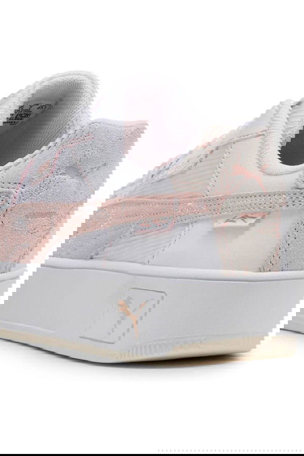 Puma Carina Street Lux Crafted Kadın Spor Ayakkabı Beyaz