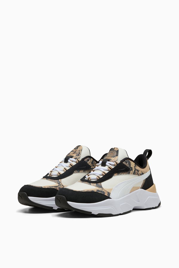 Puma Cassia Snake Chic Kadın Spor Ayakkabı BEJ Puma Cassia Snake Chic Kadın Spor Ayakkabı BEJ