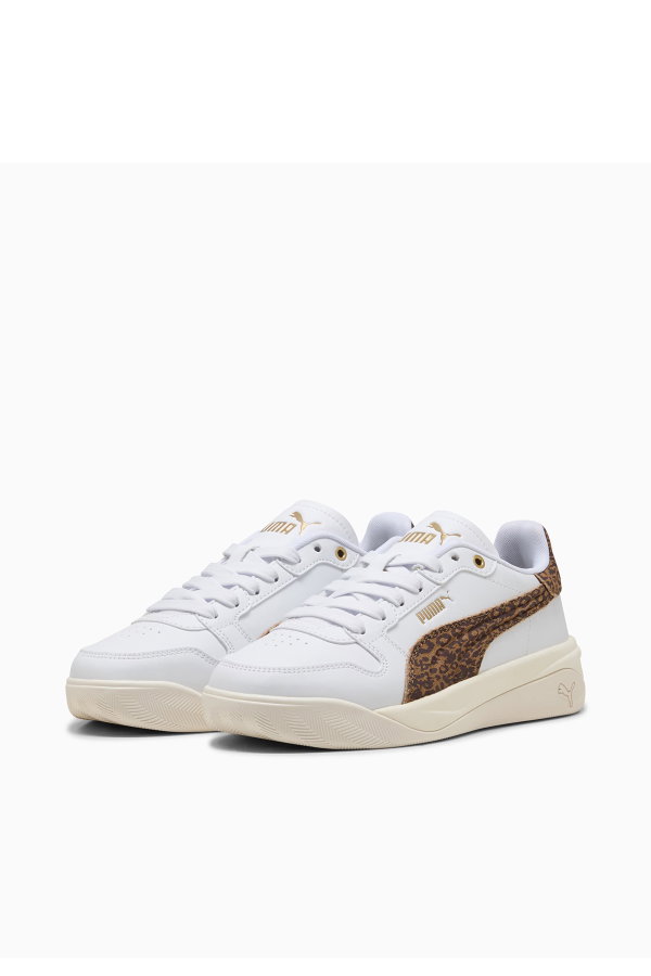 Puma Court Bar Feline Kadın Spor Ayakkabı Beyaz