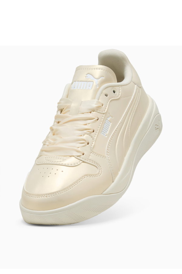 Puma Court Bar Perla Kadın Spor Ayakkabı EKRU