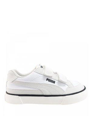 Puma Court Classic Vulc Kids V PS Çocuk Spor Ayakkabı Beyaz