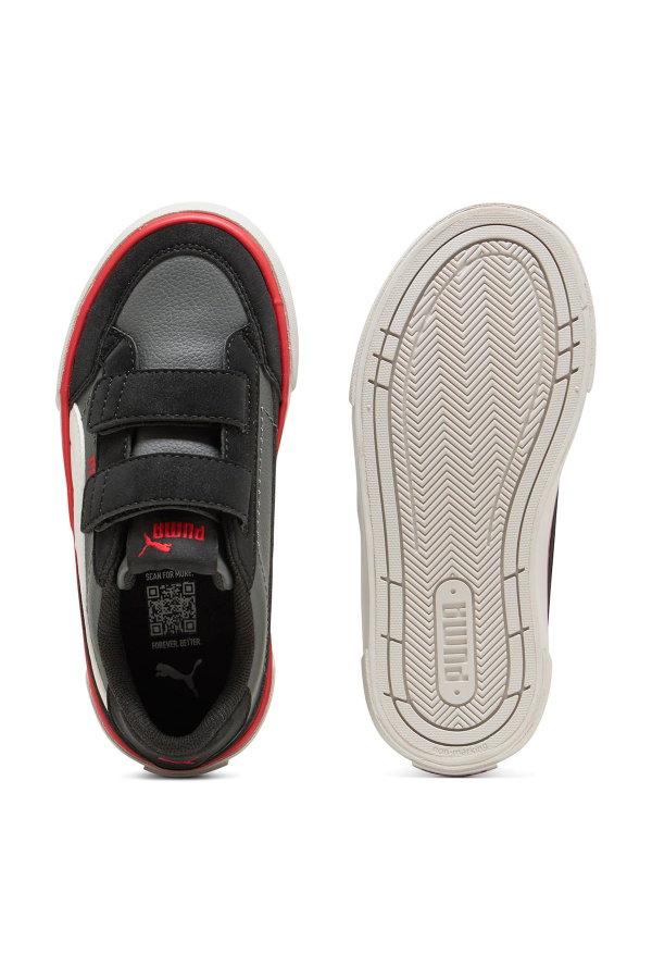 Puma Court Classic Vulc Kids V PS Çocuk Spor Ayakkabı SIYAH