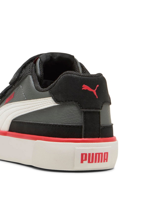 Puma Court Classic Vulc Kids V PS Çocuk Spor Ayakkabı SIYAH