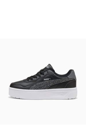 Puma Court Lally Skye Feline Kadın Spor Ayakkabı SIYAH