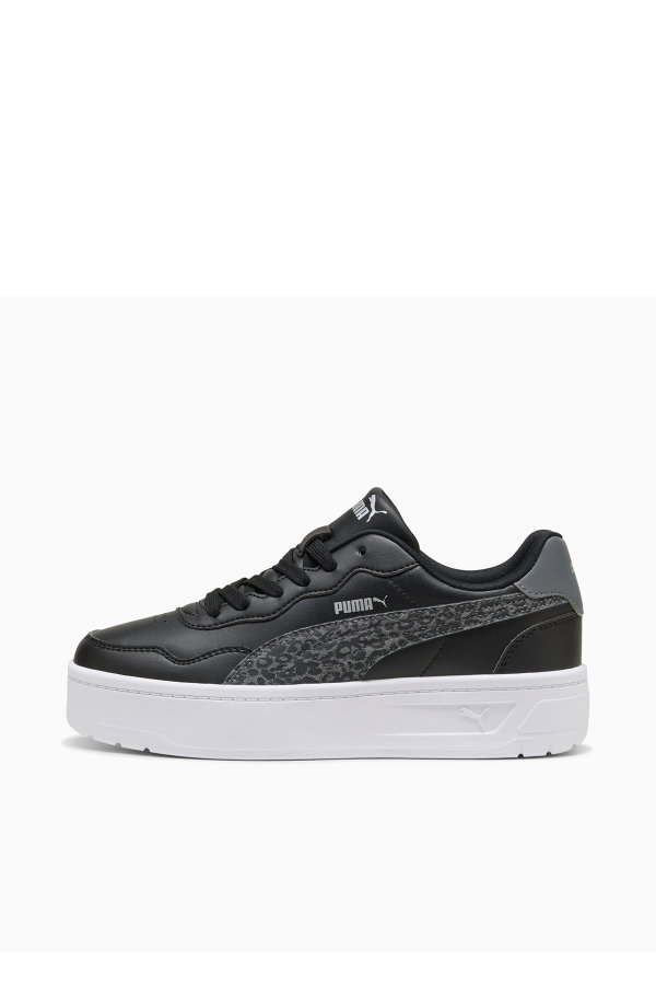 Puma Court Lally Skye Feline Kadın Spor Ayakkabı SIYAH