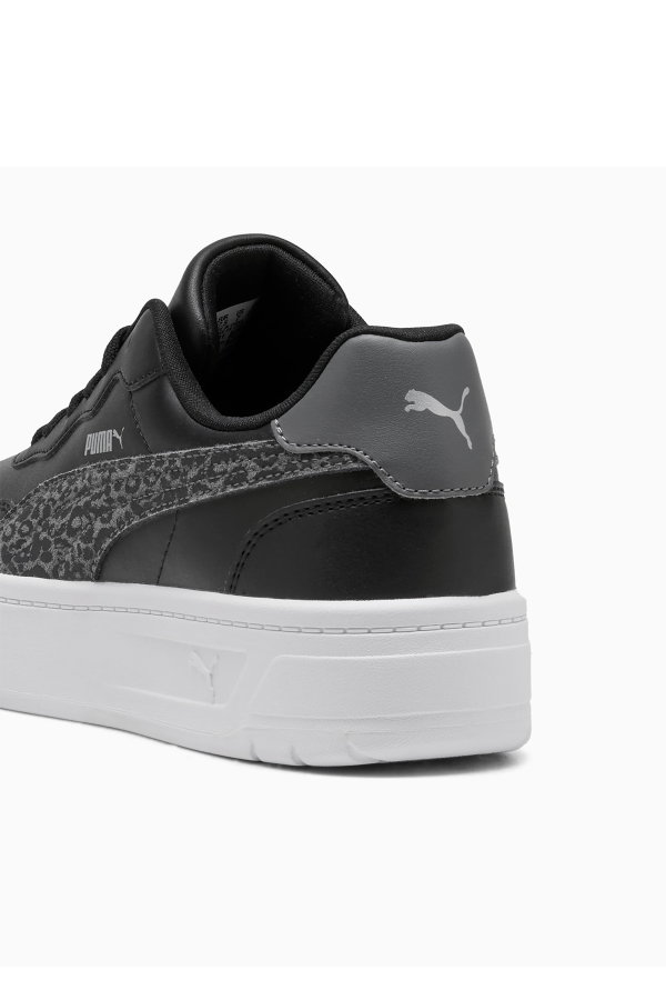 Puma Court Lally Skye Feline Kadın Spor Ayakkabı SIYAH