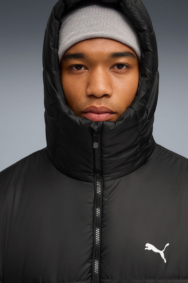 Puma Erkek Şişme Mont SIYAH