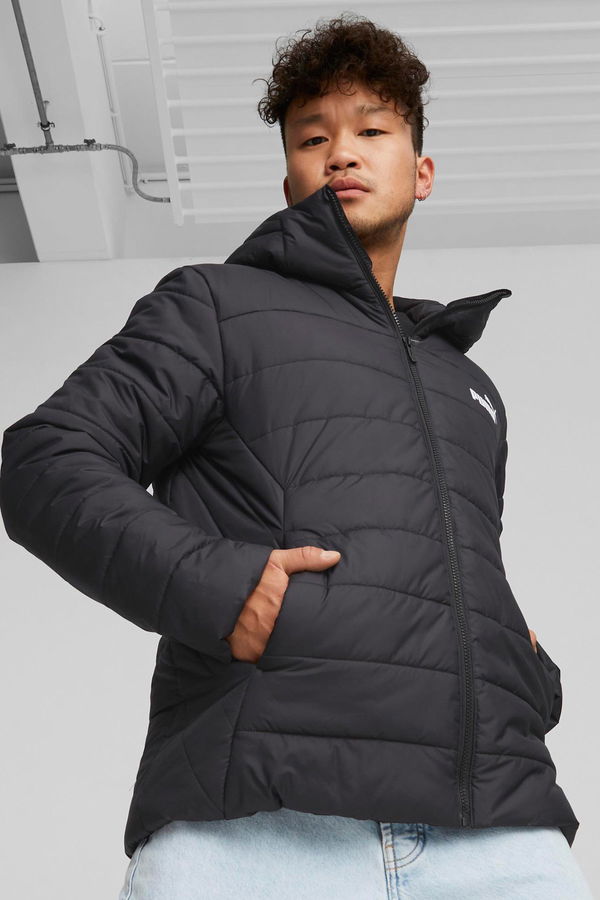 Puma Kapüşonlu Şişme Mont SİYAH Puma Kapüşonlu Şişme Mont SİYAH