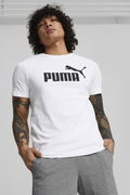 Puma Ess Logo Erkek T-shirt Beyaz