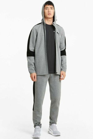 Puma Kapüşonlu Fermuarlı Sweat GRİ Puma Kapüşonlu Fermuarlı Sweat GRİ