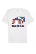 Puma Graphics Erkek T-shirt Beyaz