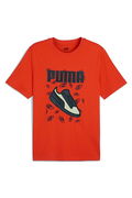 Puma Graphıcs Baskılı T-shirt TURUNCU