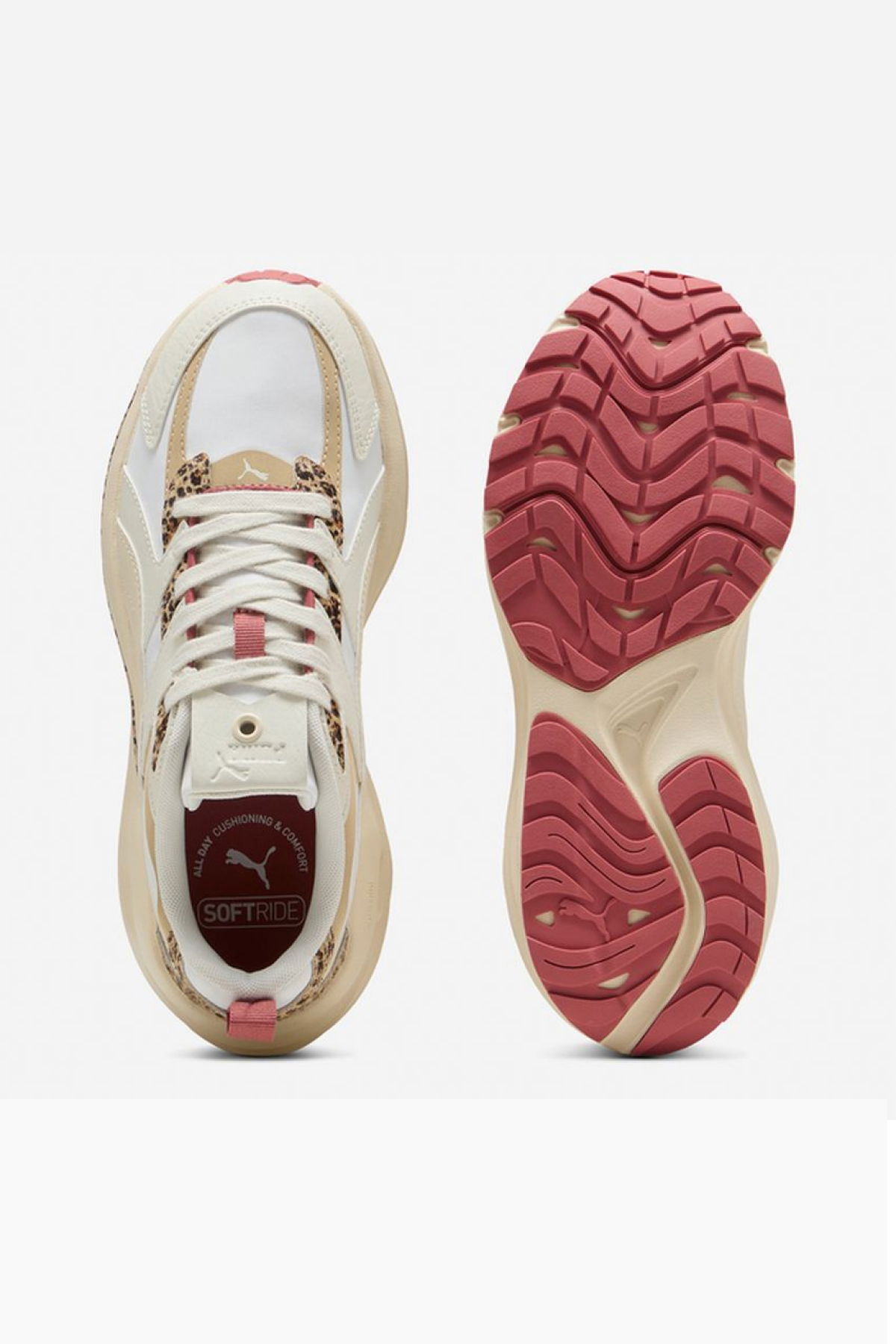 Puma Hipnotik LS Hayvan Flair Kadın Spor Ayakkabı KREM