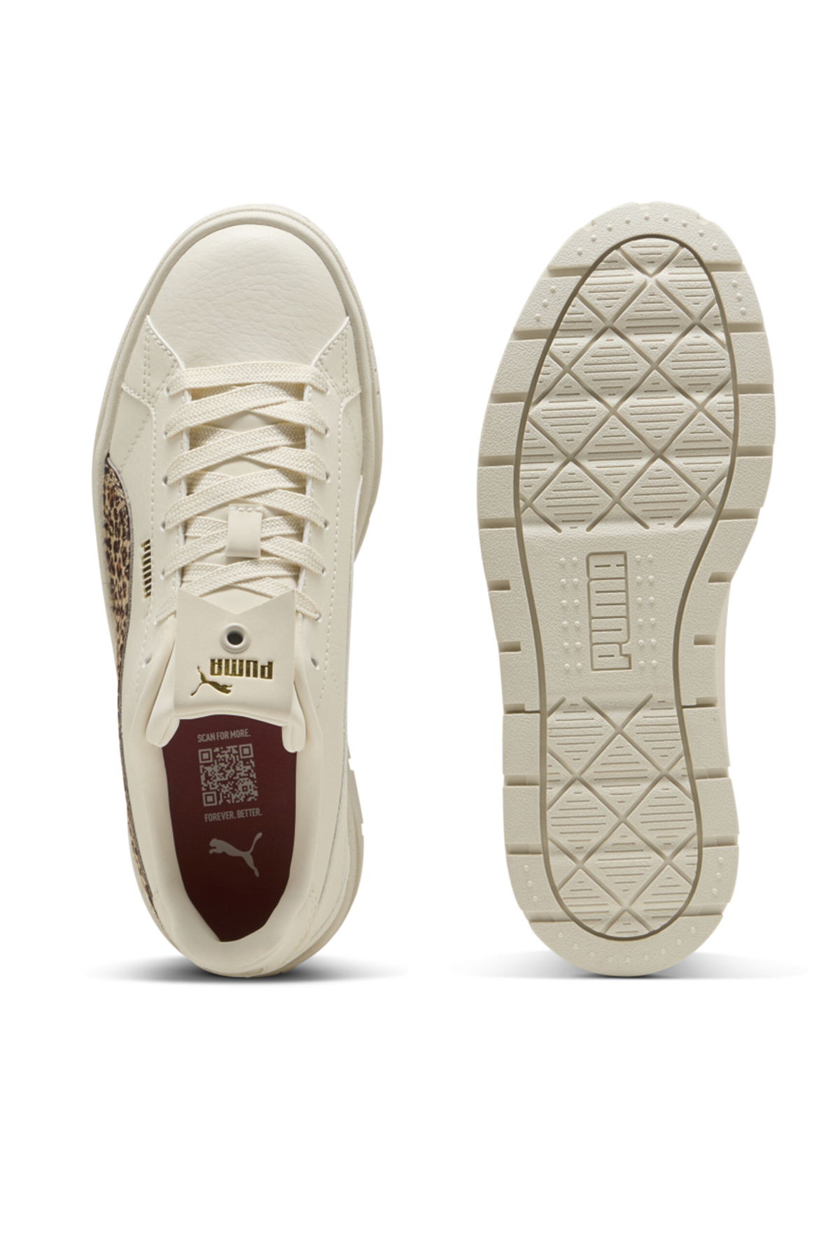 Puma Karmen IIAnimal Flair Kadın Spor Ayakkabı BEJ Puma Karmen IIAnimal Flair Kadın Spor Ayakkabı BEJ