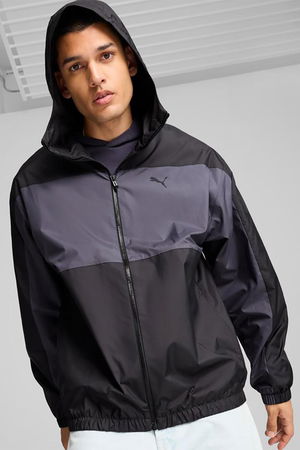 Puma Mesh Lined Erkek Rüzgarlık SİYAH Puma Mesh Lined Erkek Rüzgarlık SİYAH