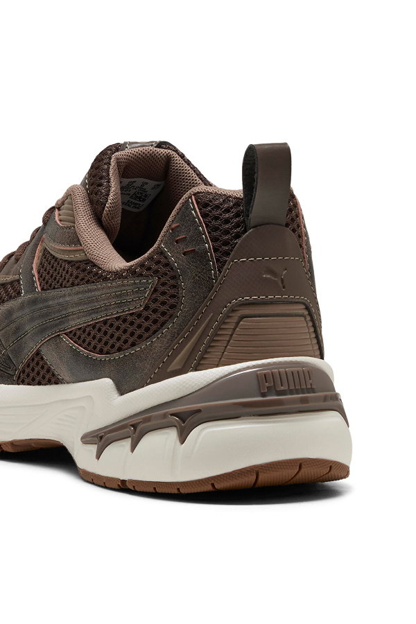 Puma Milenio Tech 2000 Crafted Leather Erkek Spor Ayakkabı KAHVERENGI