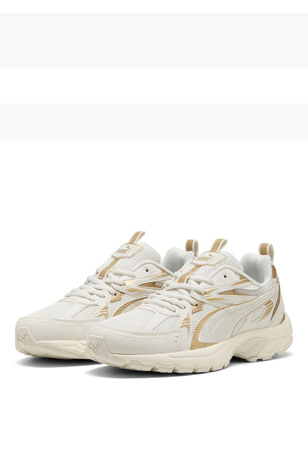 Puma Milenio Tech Wmns DayINight Kadın Spor Ayakkabı KREM