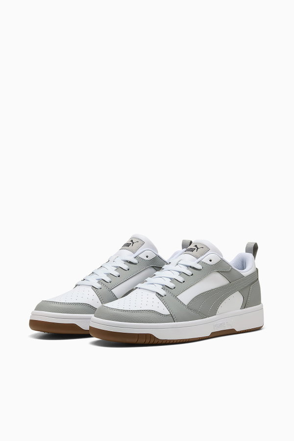 Puma Rebound V6 Low TDP Kadın Spor Ayakkabı GRİ