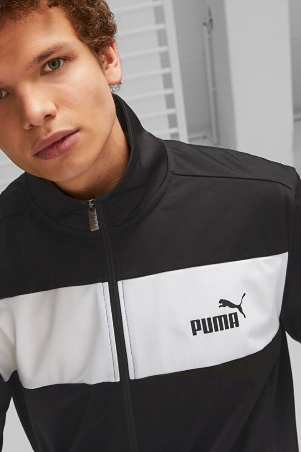 Puma Poly Suit Erkek Eşofman Takım SİYAH