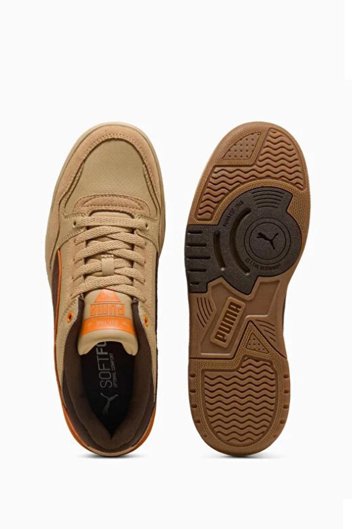 Puma Rebound Retro SD Erkek Spor Ayakkabı KUM