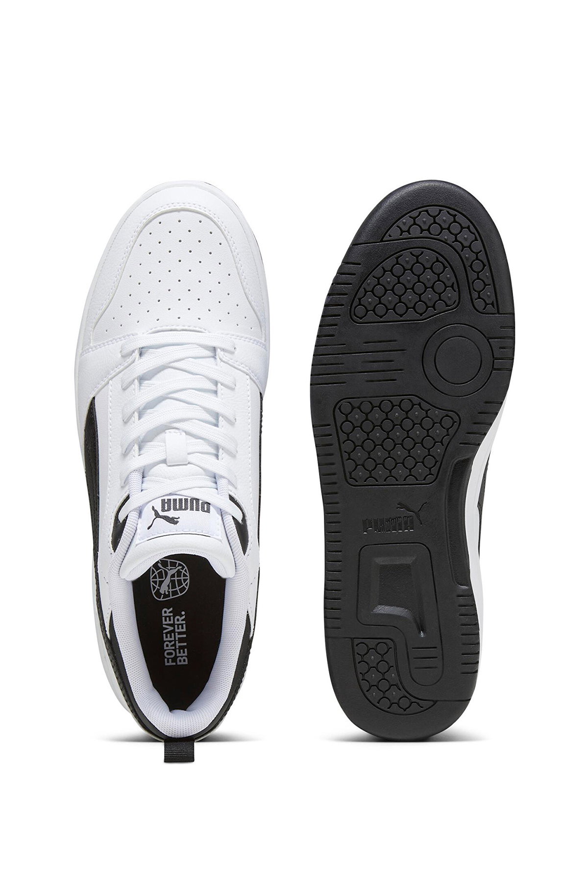 Puma Rebound V6 Low TDP Erkek Spor Ayakkabı Beyaz