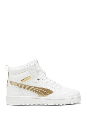 Puma Rebound V6 Metallic Kadın Spor Ayakkabı Beyaz Puma Rebound V6 Metallic Kadın Spor Ayakkabı Beyaz