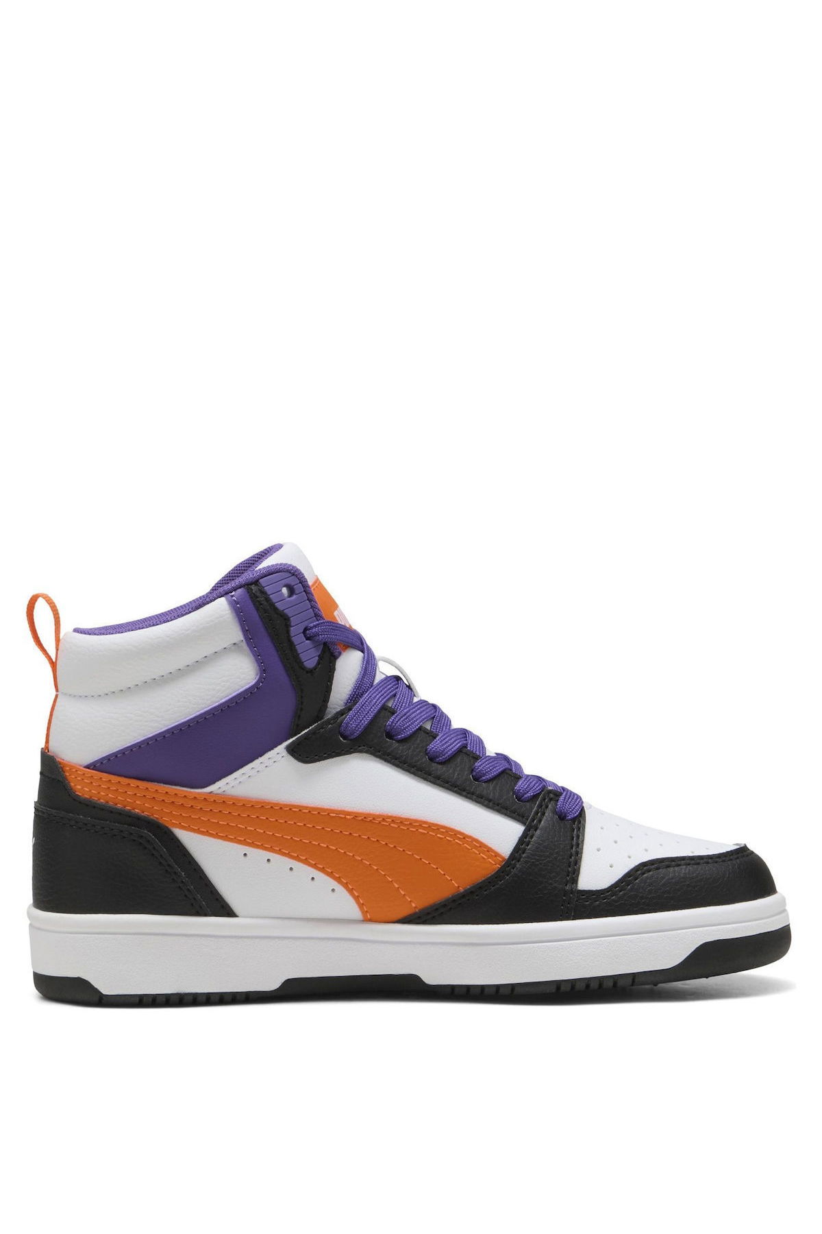 Puma Rebound V6 Mid Jr Kadın Spor Ayakkabı Beyaz Puma Rebound V6 Mid Jr Kadın Spor Ayakkabı Beyaz