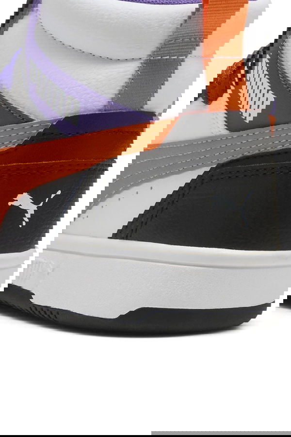 Puma Rebound V6 Mid Jr Kadın Spor Ayakkabı Beyaz