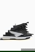 Puma Rebound V6 Mid Jr Kadın Spor Ayakkabı SIYAH