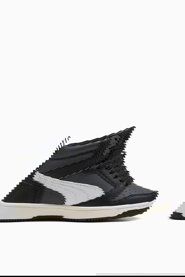 Puma Rebound V6 Mid Jr Kadın Spor Ayakkabı SIYAH