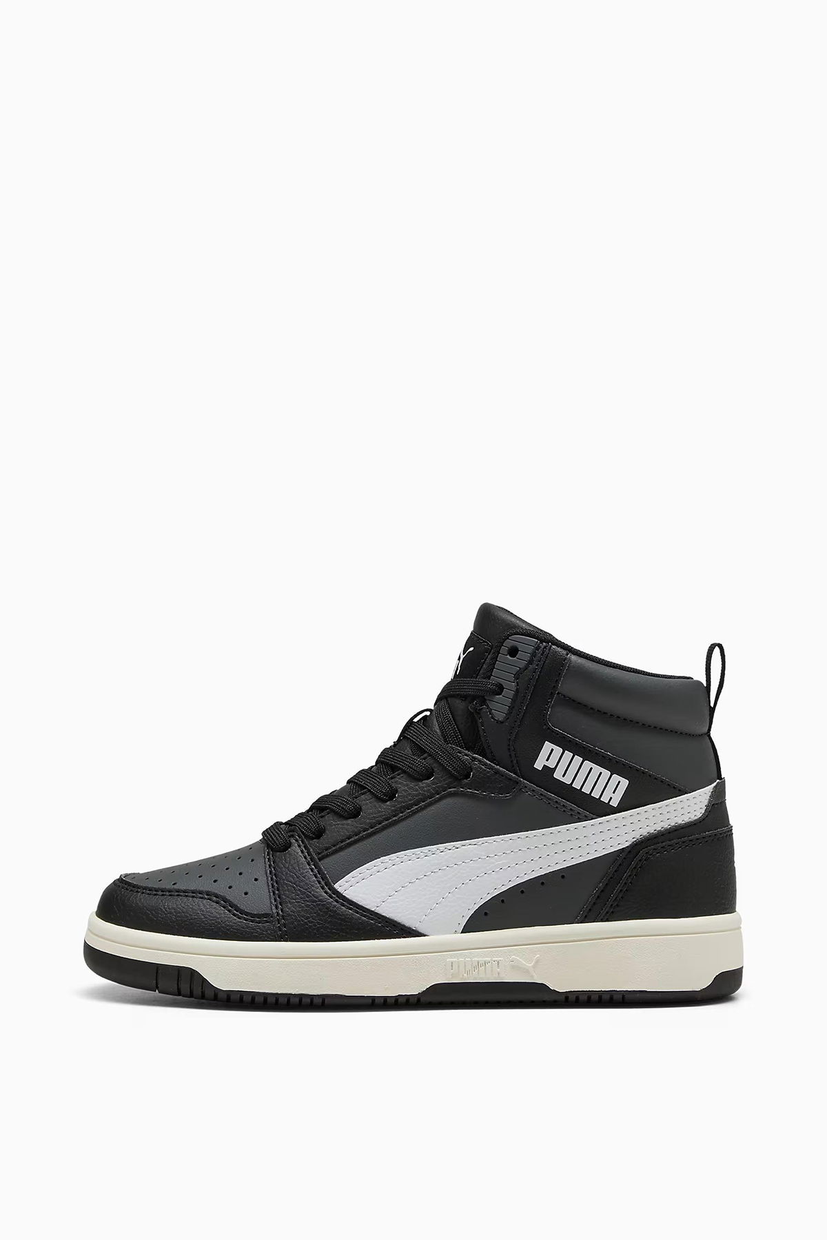 Puma Rebound V6 Mid Jr Kadın Spor Ayakkabı SIYAH Puma Rebound V6 Mid Jr Kadın Spor Ayakkabı SIYAH