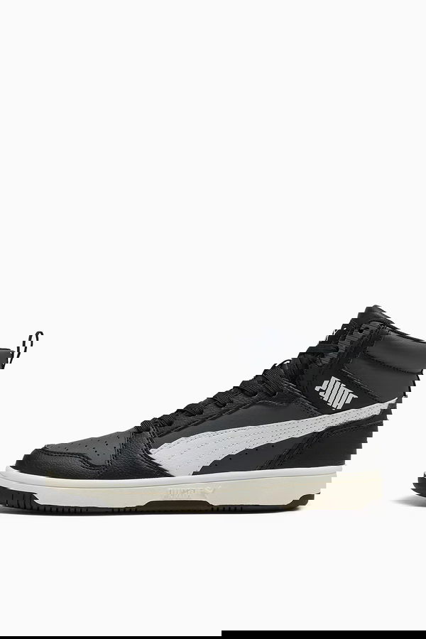 Puma Rebound V6 Mid Jr Kadın Spor Ayakkabı SIYAH