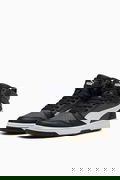 Puma Rebound V6 Mid Jr Kadın Spor Ayakkabı SIYAH