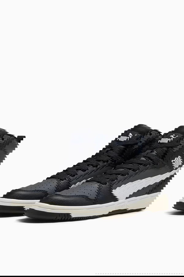 Puma Rebound V6 Mid Jr Kadın Spor Ayakkabı SIYAH