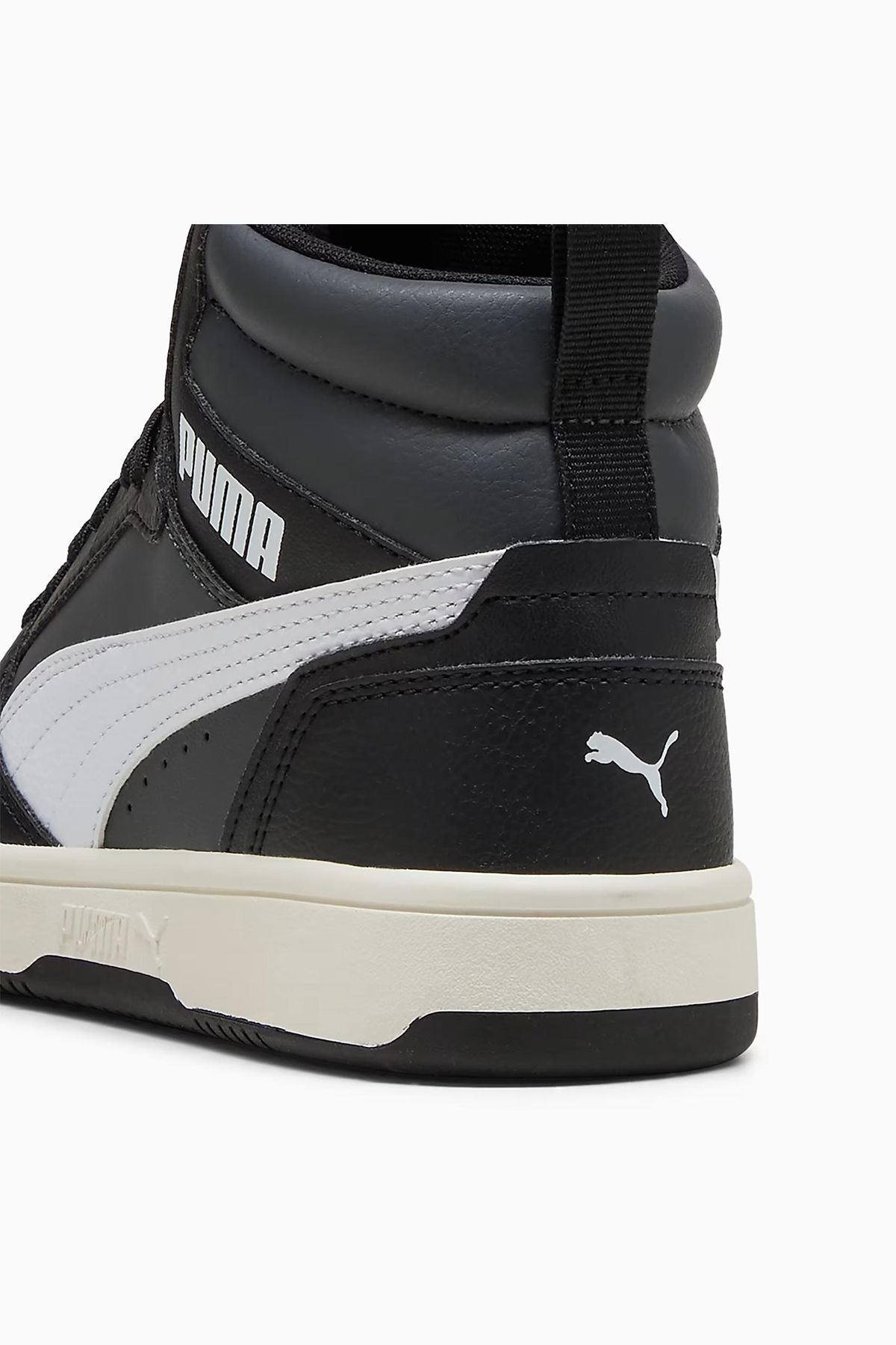 Puma Rebound V6 Mid Jr Kadın Spor Ayakkabı SIYAH Puma Rebound V6 Mid Jr Kadın Spor Ayakkabı SIYAH