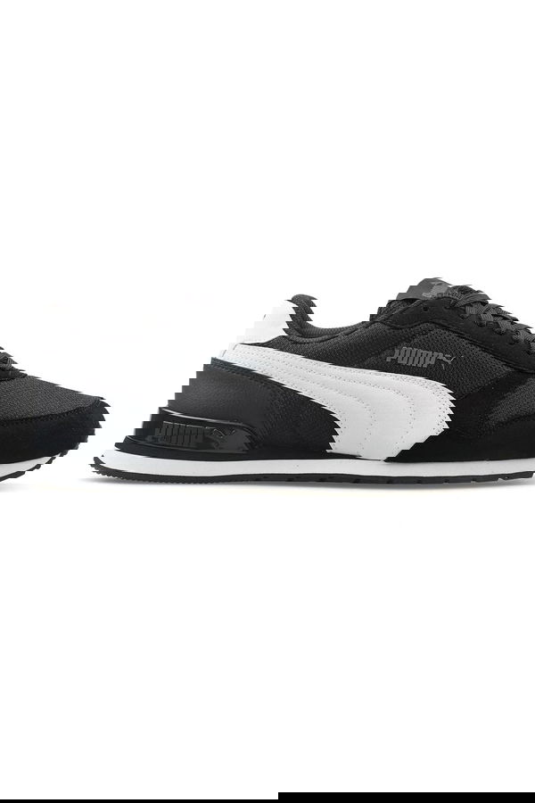 Puma Runner Erkek Spor Ayakkabı SIYAH-BEYA Puma Runner Erkek Spor Ayakkabı SIYAH-BEYA