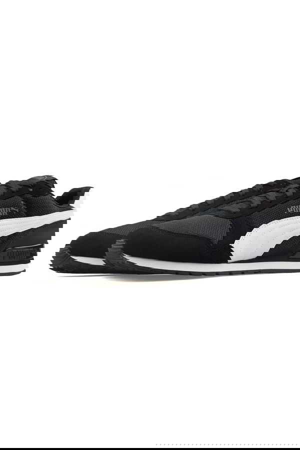 Puma Runner Erkek Spor Ayakkabı SIYAH-BEYA Puma Runner Erkek Spor Ayakkabı SIYAH-BEYA
