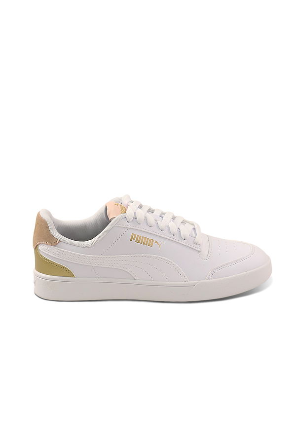 Puma Shuffle Puma White-Puma White-Cloud BEYAZ Puma Shuffle Puma White-Puma White-Cloud BEYAZ