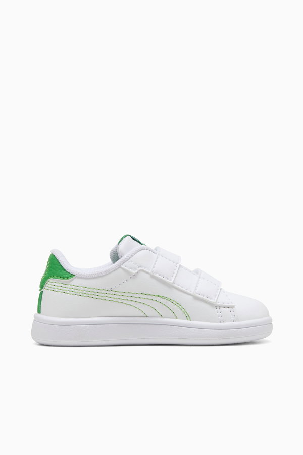 Puma Smash 3.0 Dino V Inf Çocuk Spor Ayakkabı Beyaz