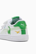 Puma Smash 3.0 Dino V Inf Çocuk Spor Ayakkabı Beyaz